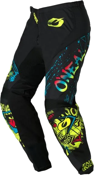 O'Neal Element Rancid Pant (Youth), black neon