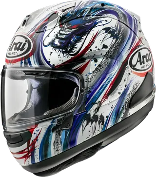 Arai Corsair-X Kiyonari Triko Frost Helmet CLOSEOUT