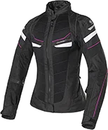 Clover Rainjet 2 Wp Lady Jacket Black Fuchsia