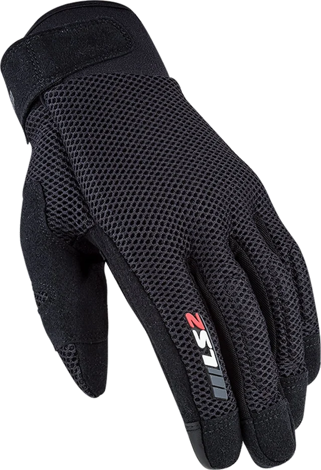 LS2 Cool Men's Street Gloves, black