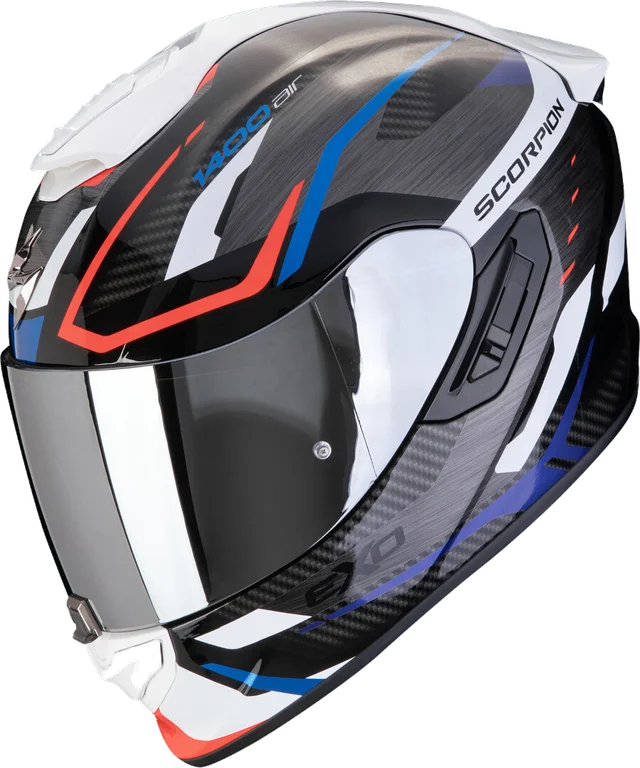 Scorpion Exo-1400 Evo 2 Air Accord Helmet, Black / Blue / White