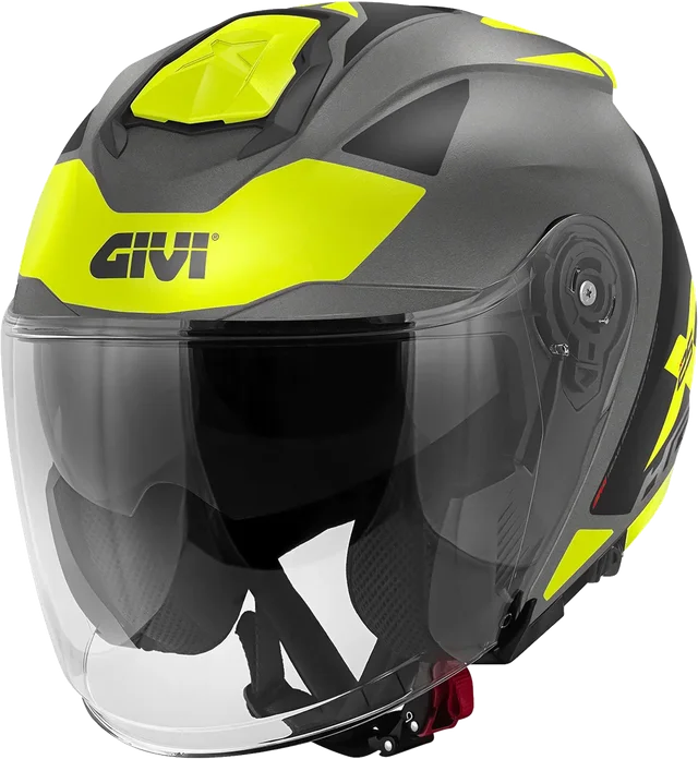 Givi X25 Helmet Target Titanium/Black/Yellow