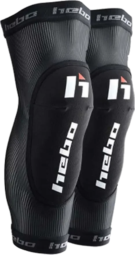 Hebo Defender Pro Knee Guards, Black