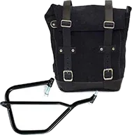 Unit Garage Leather Bag+dx Frame Black