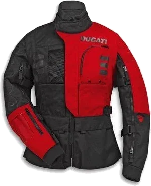 Ducati Explorer Women's Jacket, black red