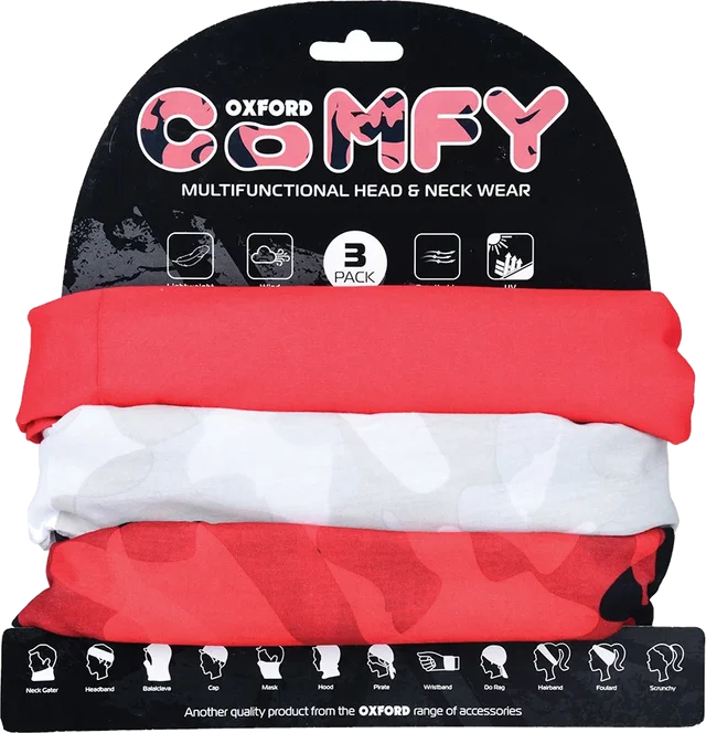 Oxford Comfy 3 Pack - Havoc Red