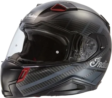 Indian Motorcycle Full Face Matte Sport Helmet, Black