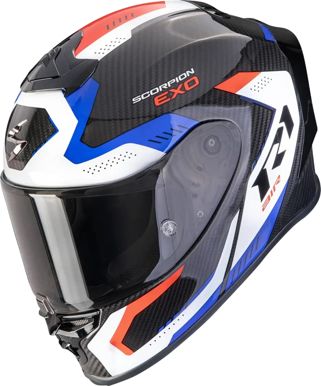 SCORPION Exo-R1 Evo Carbon Air Propel Black / Red, Black-White-Red