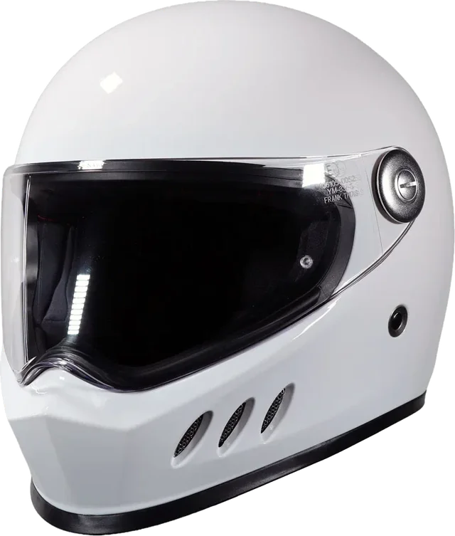 Frank Thomas YM-833 Predator Helmet White, White
