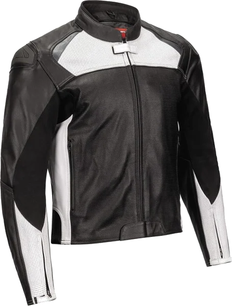 Noru Maruchi Vented Leather Jacket, Black