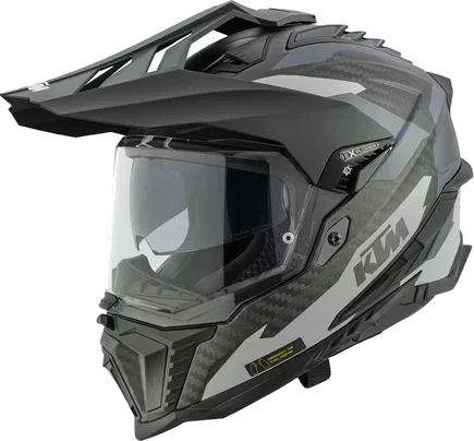 LS2 KTM PowerWear LS2 Explorer Carbon Helmet, Black/Orange
