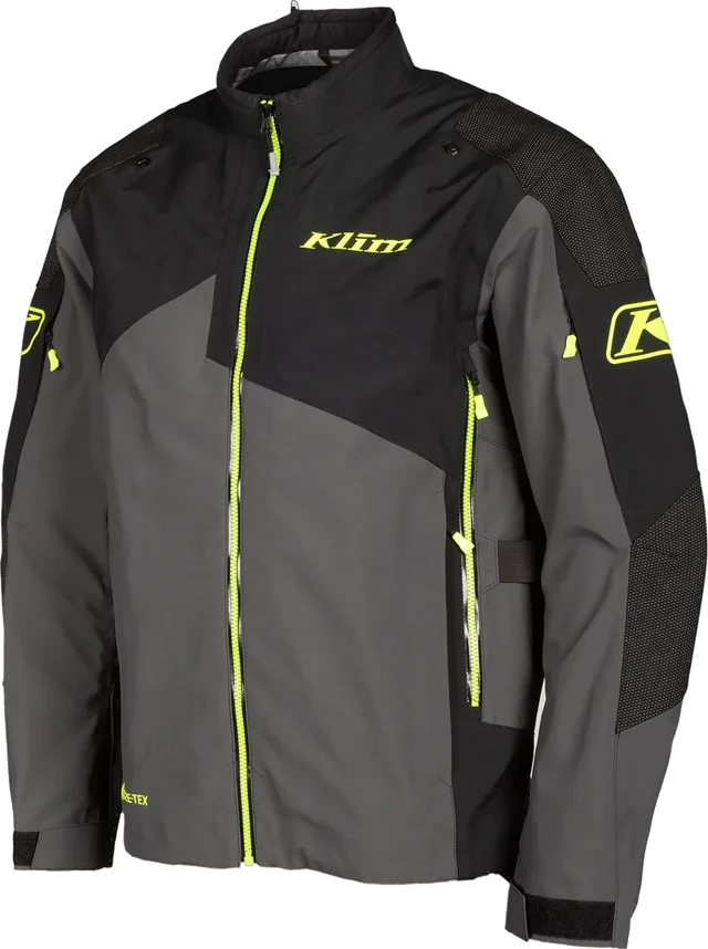 Klim Raptor GTX Overshell Jacket, Asphalt - Hi-Vis