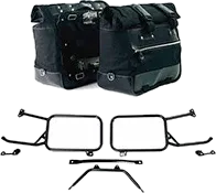 Unit Garage Canvas 40/50 Frame Bags Stelvio Black