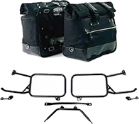 Unit Garage Canvas 40/50 Frame Bags Stelvio Black