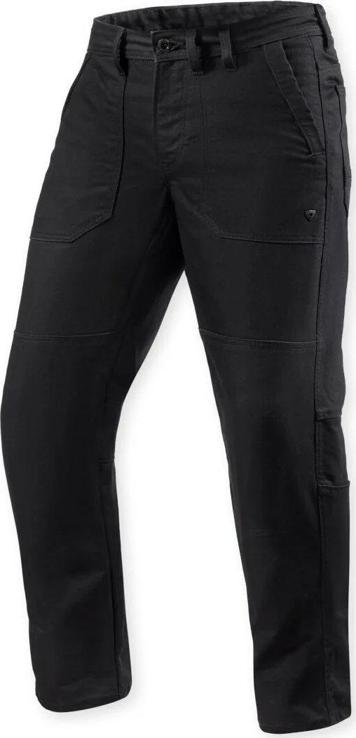 REV'IT! Revit Davis 2 Regular Motorcycle Textile Pants, black