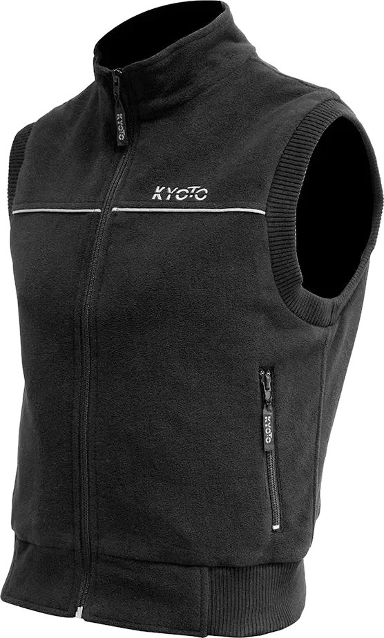 Kyoto Polar Vest, Black
