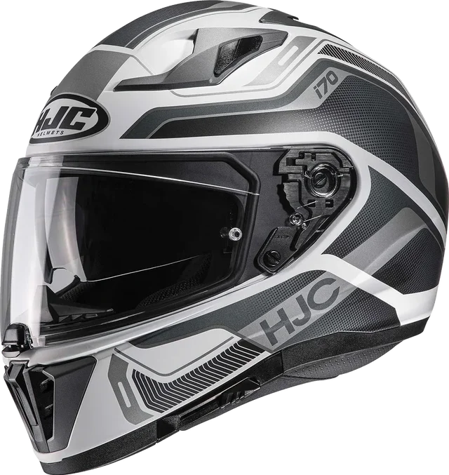 HJC i70 Helmet Lonex MC5SF Black/White/Grey Matt