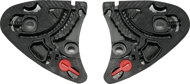 Shoei CWR F2R Base Plates Black For X SPR Pro Helmets