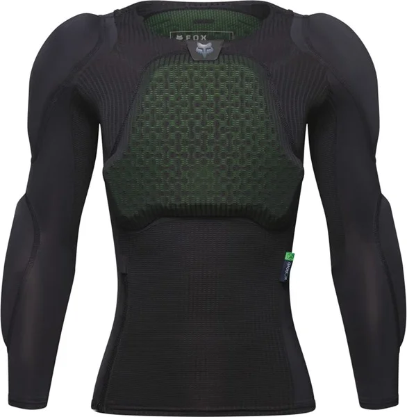 Fox Racing Baseframe Pro Youth Long Sleeve Protection Shirt, Black