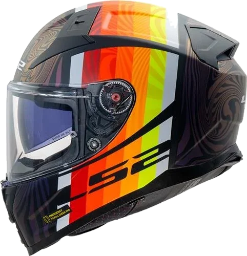 LS2 FF811 Vector II Freedom Black / Chameleon
