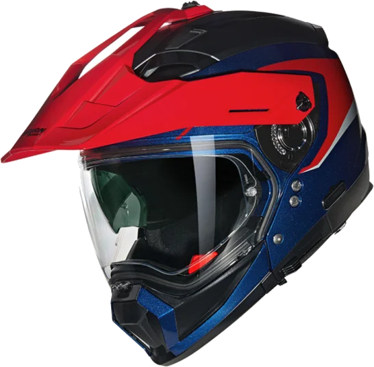 Nolan N70-2 X (ECE-22.06) Convinto 344 - Red/Blue/Black, Blue