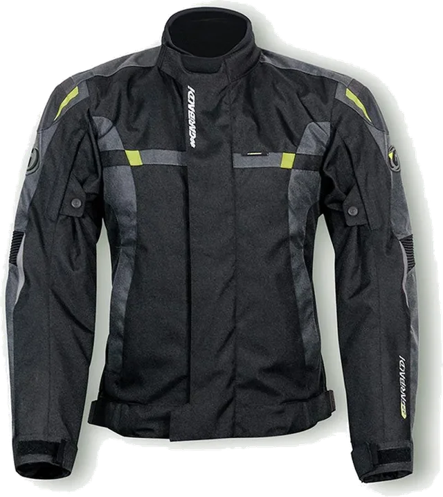 Garibaldi Hacker Jacket, Black / Yellow