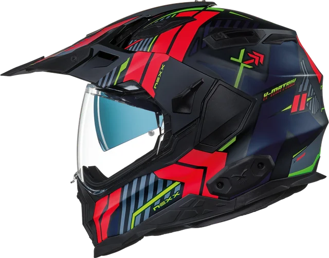 Nexx X.Wed 2 Wild Country Helmet, Black / Red
