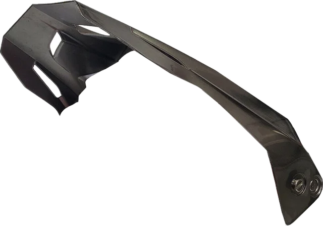 LS2 Street Fighter/Ohm Peak Helmet Accessories, brushed alloy