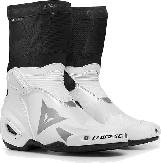Dainese Axial 2 Boots White / Silver / Anthracite