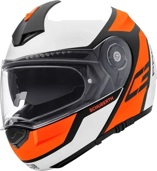 Schuberth C3 Pro Echo Helmet Orange