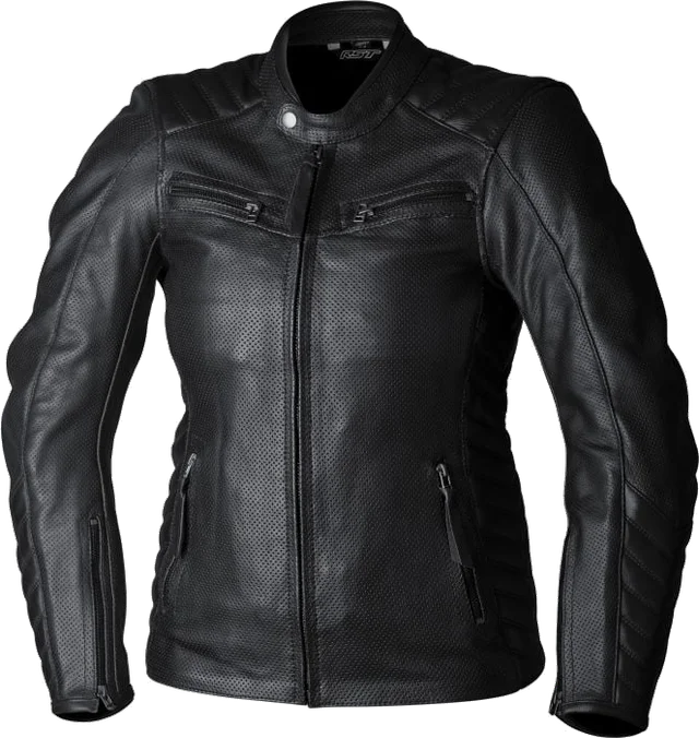 RST Roadster Air CE Leather Jacket, black