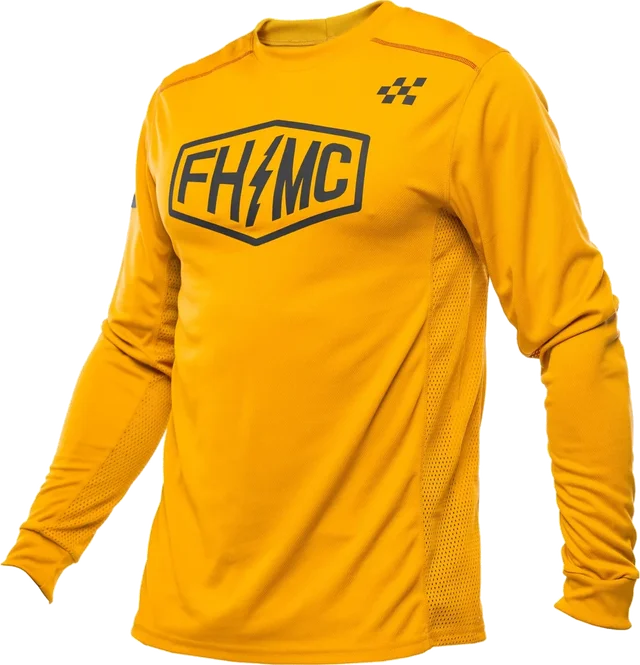 Fasthouse Sanguaro Bennet LS Men's Off-Road Jerseys, vintage gold