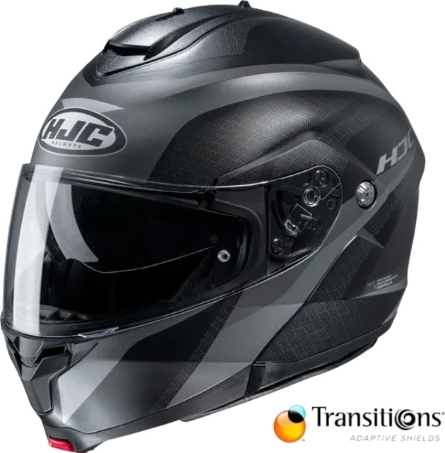 HJC C91 Helmet Taly Graphic MC5 Grey Photochromic Shield