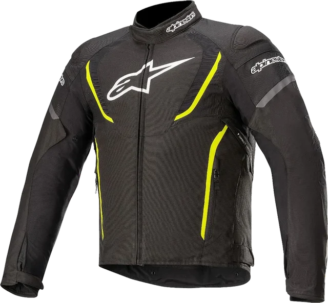 Alpinestars T-Jaws V3 Waterproof Jacket - Black/Yellow Fluo (155), black yellow fluo