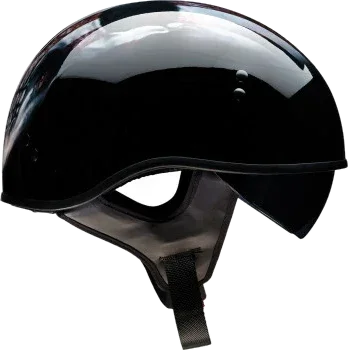 Z1R Vagrant Half Shell Helmet USA Skull Black