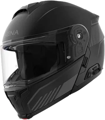 Sena Specter Smart Flip-Up Helmet w Mesh Comms Matt Black