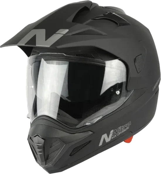 Nitro MX671 DVS Helmet Satin Black, Satin Black