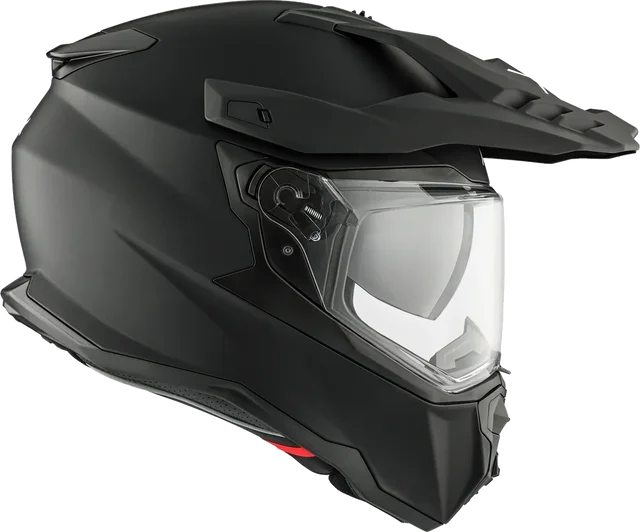 CKX DS24 Solid Dual Sport Helmet with Single Shield, black