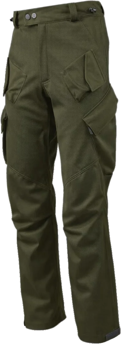 Spada Combat Air Textile Trousers - Olive Green, Olive Green