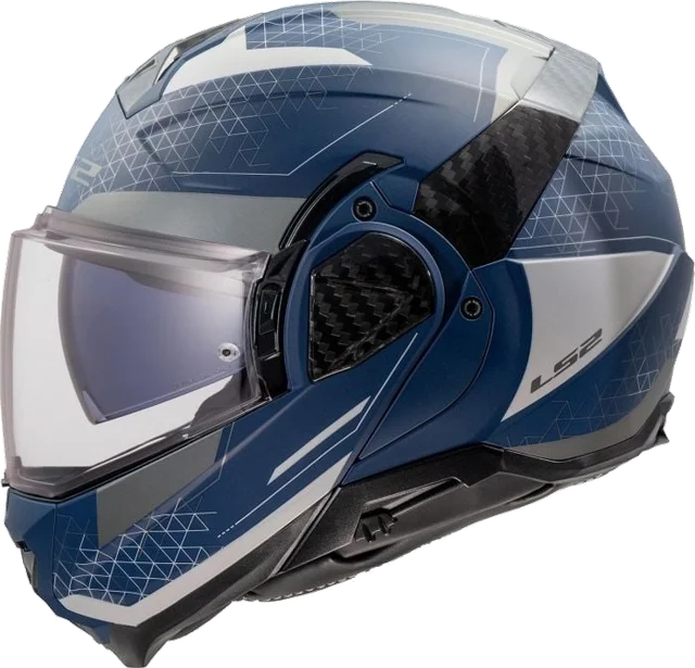 LS2 FF910 Advant II Astral Helmet, Matte Navy Blue/Grey