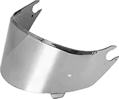 Premier Commander Visor Mirrored Silver