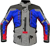Berik Adventure Jacket Royal Blue Red