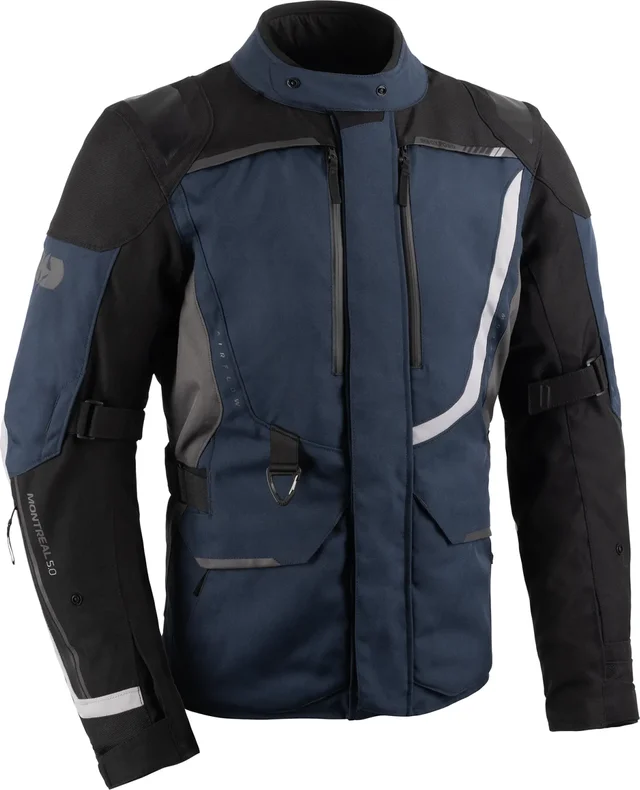 Oxford Montreal 5.0 Dry2Dry Men’s Jacket, blue black grey