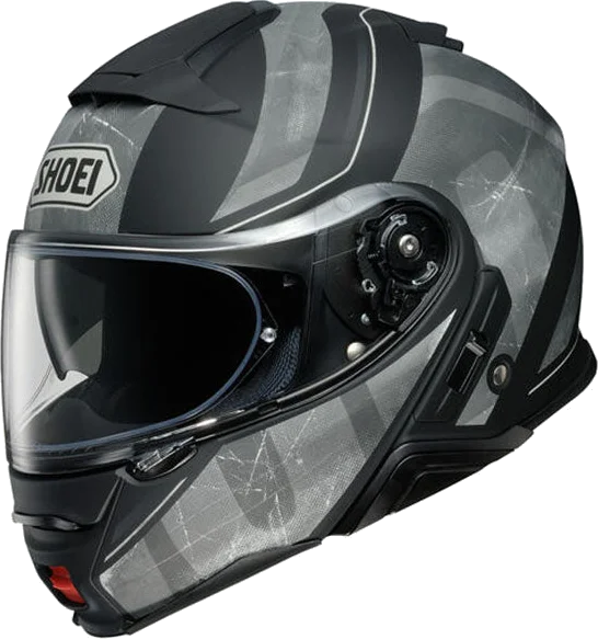 Shoei Neotec II Modular Jaunt Helmet, Matte Gray/Black