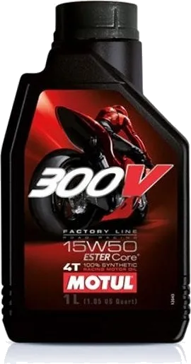 Motul 300v 15w50 4T 1Ltr Factory Line