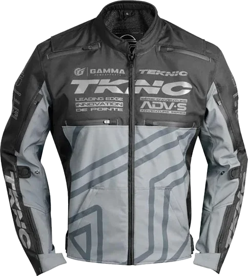 TEKNIC TRAVERSE WATERPROOF TEXTILE JACKET, black