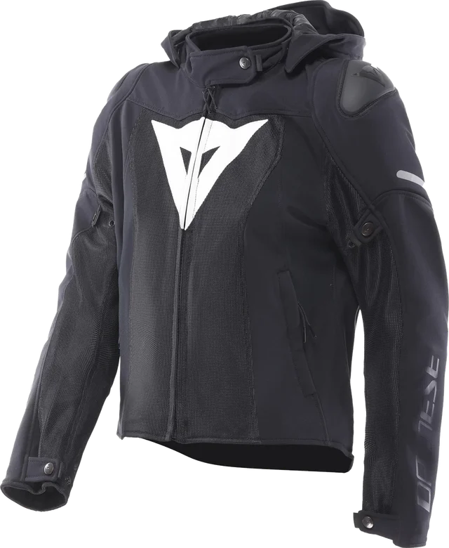 Dainese Super Sprint Air Textile Jacket - Black/White, black/white