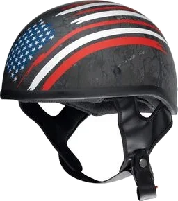 Z1R CC Beanie Justice Helmet, black red white blue