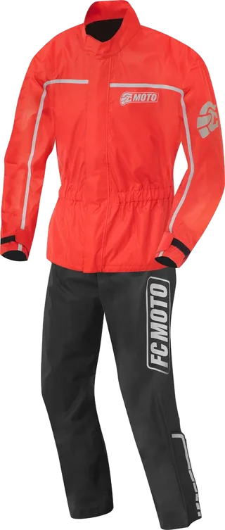 FC-Moto Urban Rain Kit Two Piece Motorcycle Rain Suit
