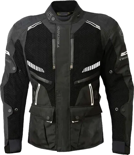 TEKNIC TERRAIN WATERPROOF TEXTILE JACKET, black